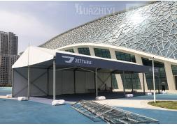 石家莊新鄉周口歐式篷房出租廠家協助捷達、飛凡、比亞迪車展